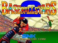 une photo d'Ã©cran de Baseball Stars 2 sur SNK Neo Geo